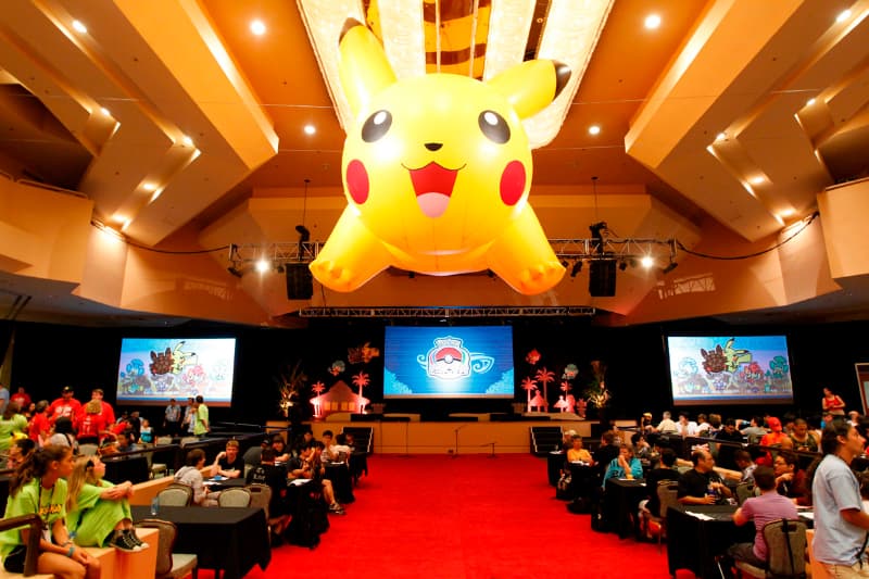 Hundreds of PokÃ©mon fans from all over the world are participating in the 2012 PokÃ©mon TCG World Championships taking place at the Hilton Waikoloa Village Friday, Aug. 10, 2012, in Waikoloa, Hawaii. The world champion PokÃ©mon card player and video game player will be crowned this Sunday.  Photo By PokÃ©mon World Championships