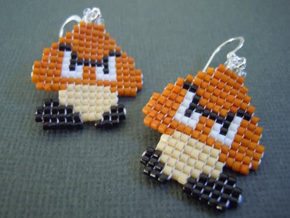 goomba-pixel-ohrringe