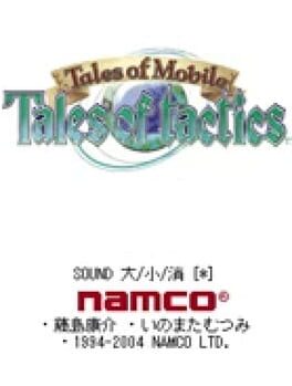 Cover: Tales of Mobile: Tales of Tactics