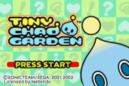 Cover: Tiny Chao Garden