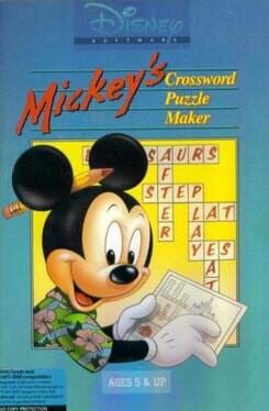 Cover: Mickey's Crossword Puzzle Maker