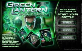 Cover: Green Lantern Battle Cards