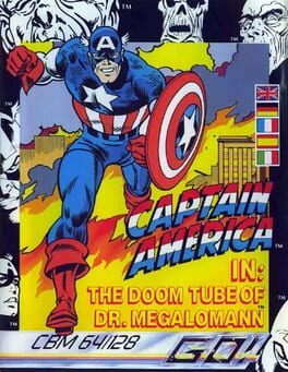 Cover: Captain America in: The Doom Tube of Dr. Megalomann